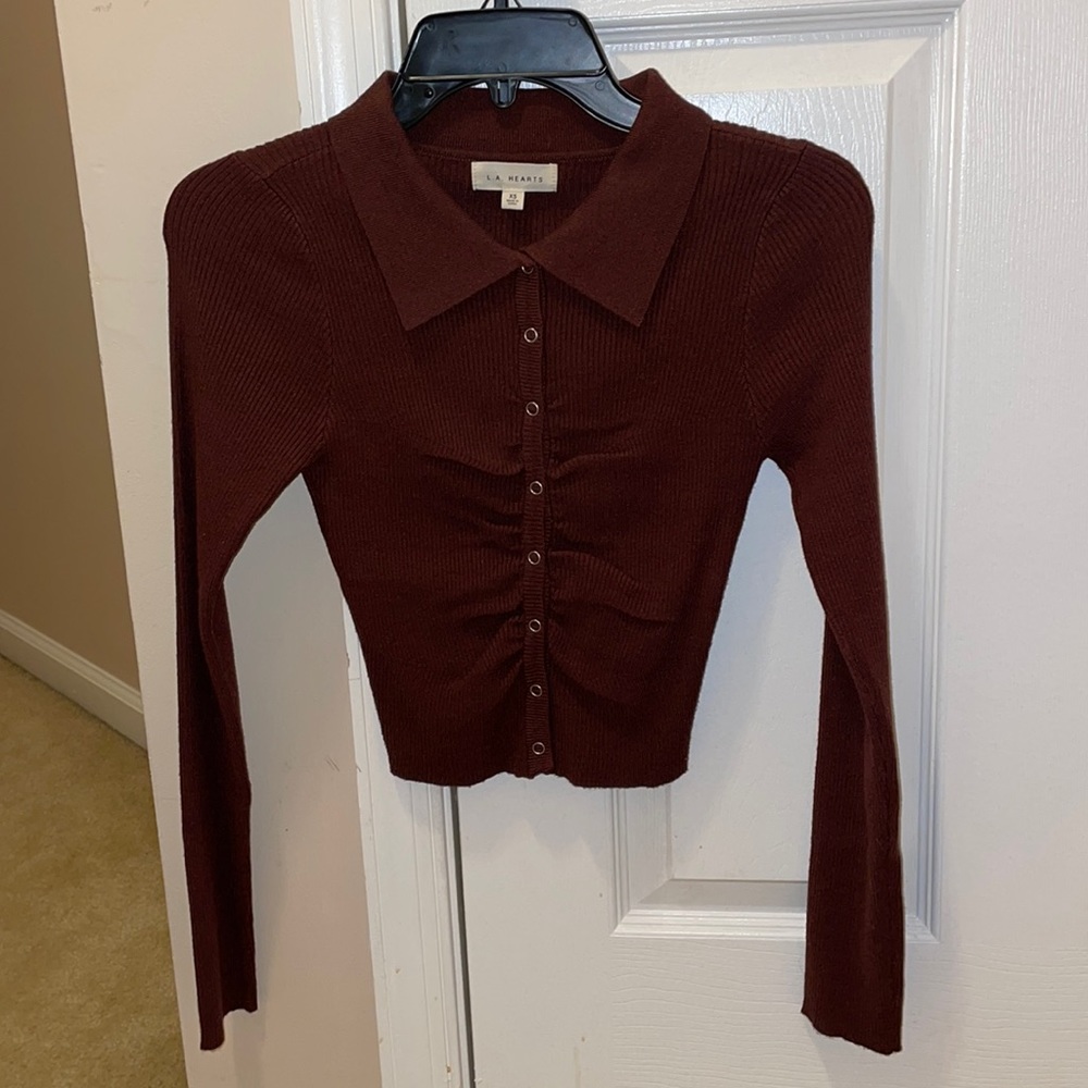 L.A. Hearts Button Up